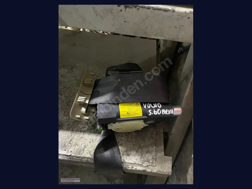 Volvo S60 EMNİYET KEMERİ çıkma parça fotoğrafı 1